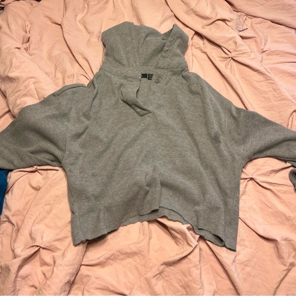 Grey lounge sweater